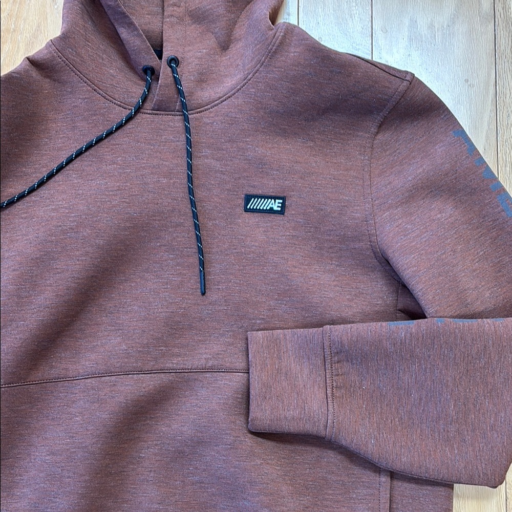 Men's Brown Hoodie, American Eagle, M, NWOT - Picture 2 of 3